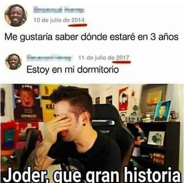 Meme_otros - Increíble historia que transcurre en el tiempo
