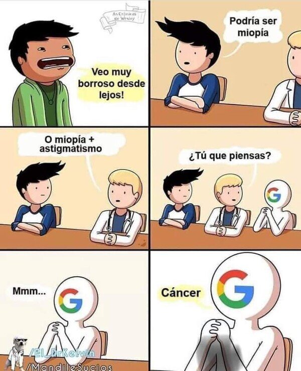 Otros - Google siempre trae malas noticias