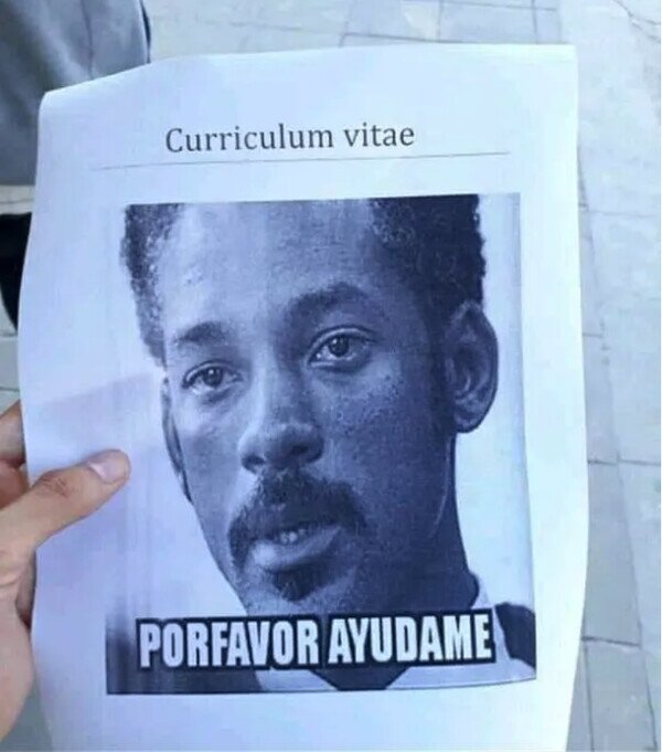 Meme_otros - Vengo de echar curriculums...