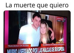 Enlace a Murió haciendo lo que más quería