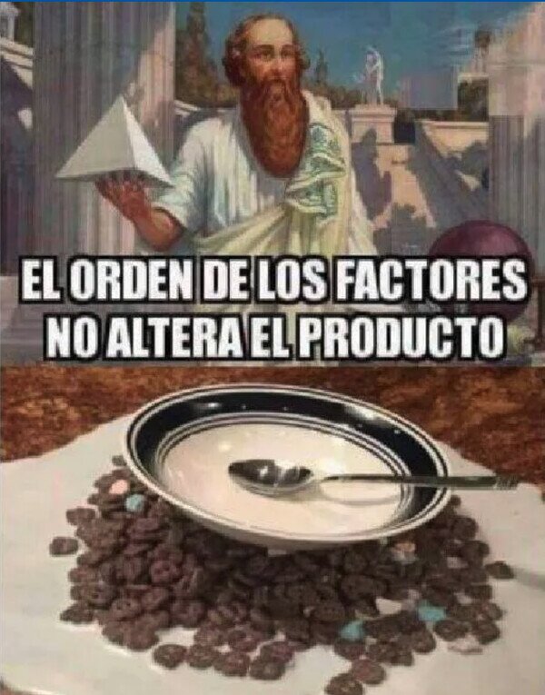 orden,factores,alterar,producto,cereales,plato