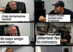 Enlace a Discutiendo con el racista