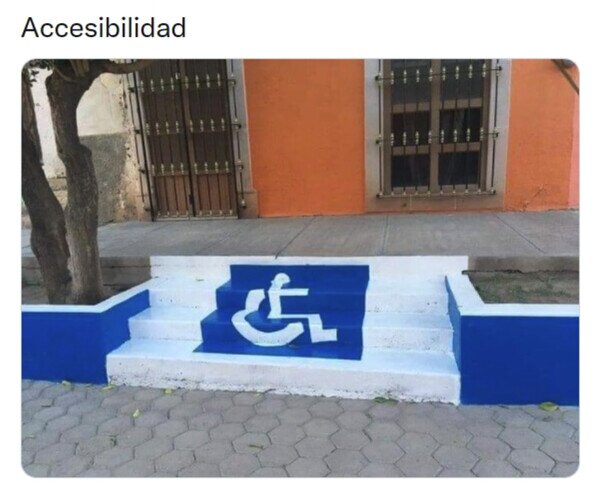 Meme_otros - Escaleras accesibles