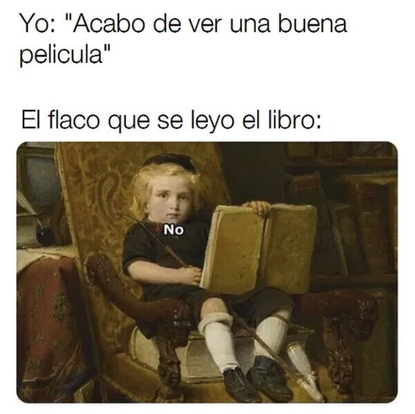 Meme_otros - Aberración para los que lo han leído