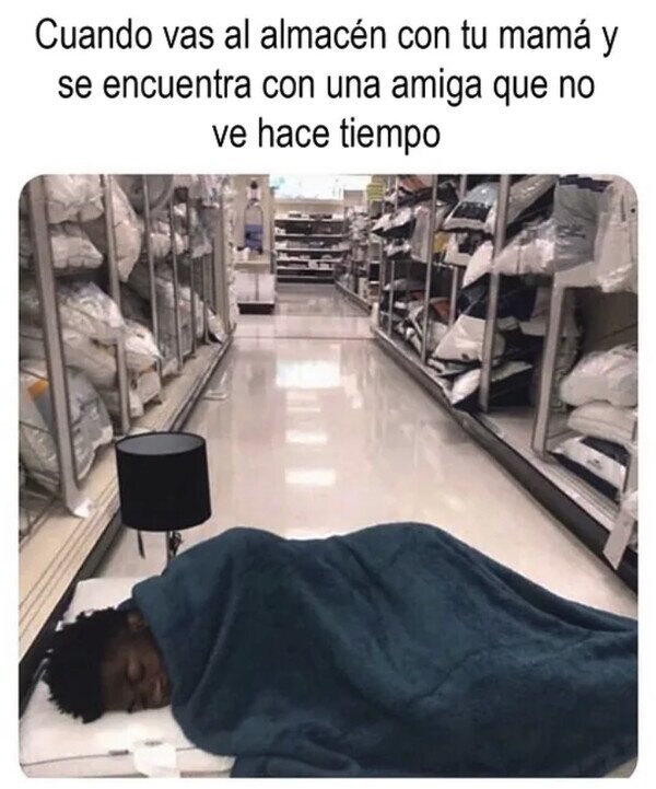 Meme_otros - Bueno, creo que acamparé aquí...