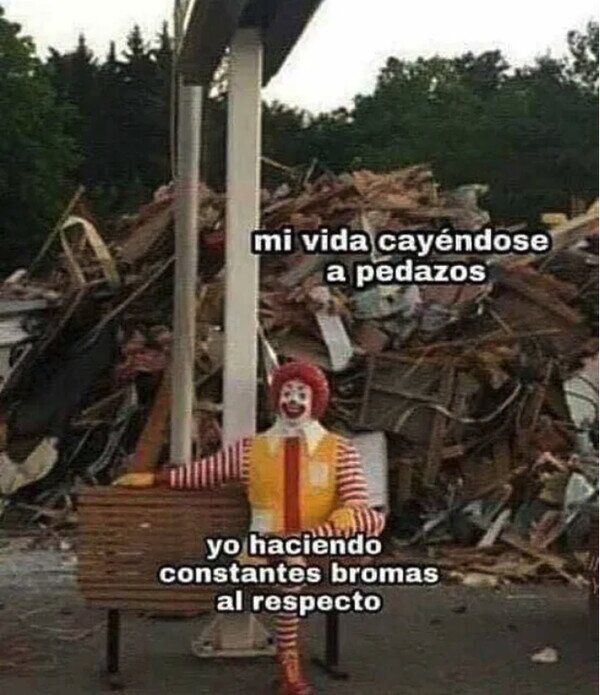 Meme_otros - Solo me queda reír