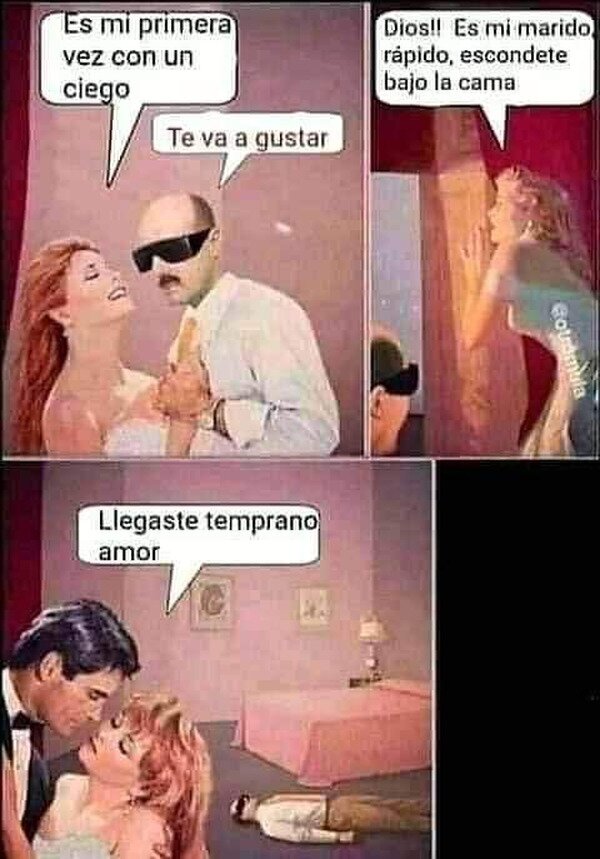 Meme_otros - Mi primera vez con un ciego