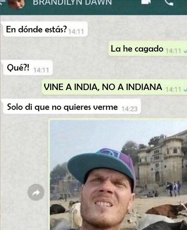 Otros - Un pequeño error