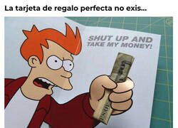 Enlace a Cállese y tome mi dinero por esa tarjeta