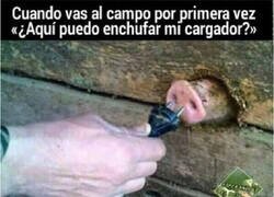 Enlace a Eso no es un enchufe