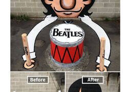 Enlace a Tom Bob, el hombre que pinta las calles de forma creativa