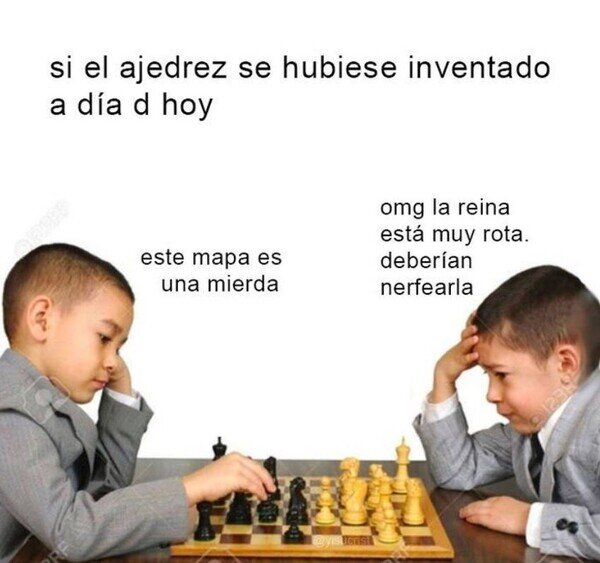 Otros - El ajedrez si hubiera sido creado en la actualidad