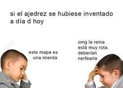 Enlace a El ajedrez si hubiera sido creado en la actualidad