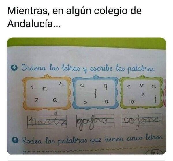 Otros - Escriben lo que escuchan
