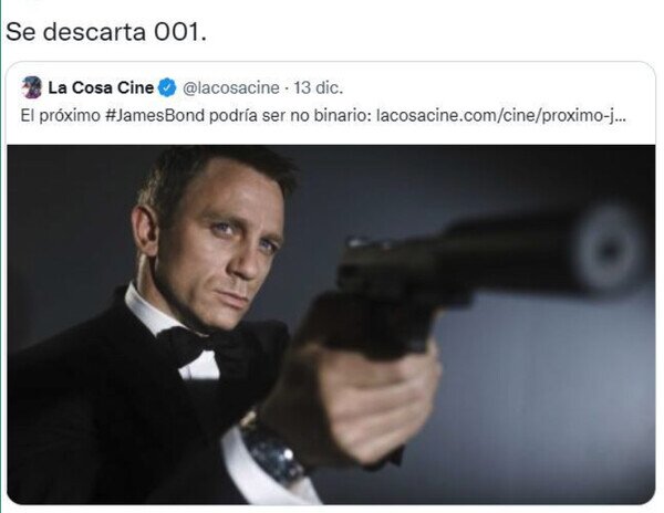 Otros - James Bond no binario