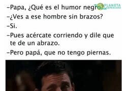 Enlace a Eso es el humor negro