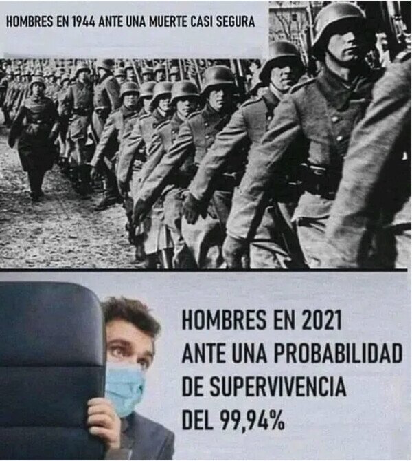 Meme_otros - Nos hemos acobardado con el tiempo