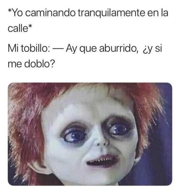 Meme_otros - Tobillo, ¿qué haces?