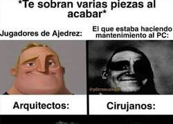 Enlace a Cuando te sobran piezas