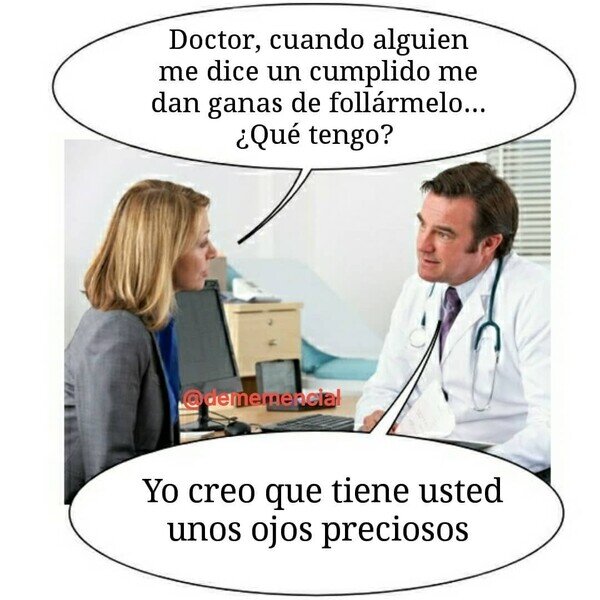 Meme_otros - Ella tiene mucho ojo, y él mucha cara
