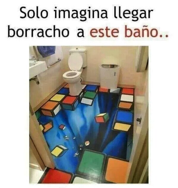 Meme_otros - El baño de las paranoias