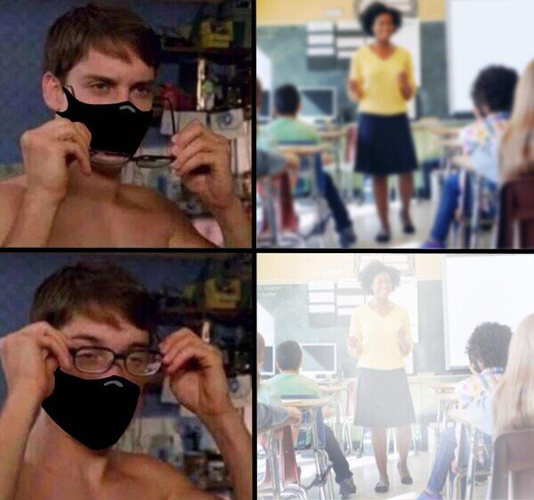 Meme_otros - Problemas de llevar gafas y mascarilla