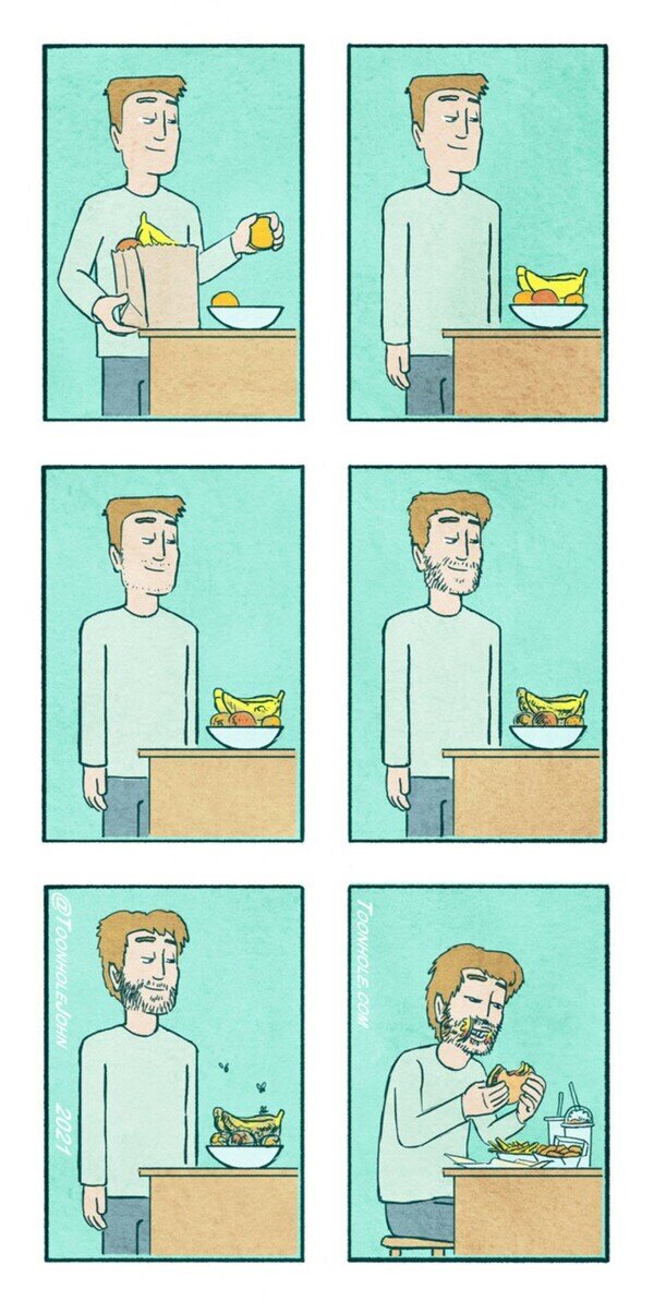 Meme_otros - No sé ni para qué compro fruta