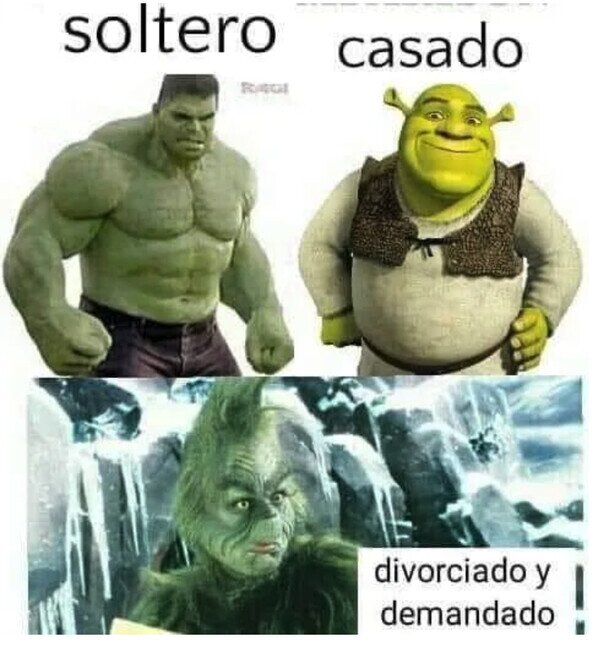 Otros - Las etapas de la vida del hombre verde