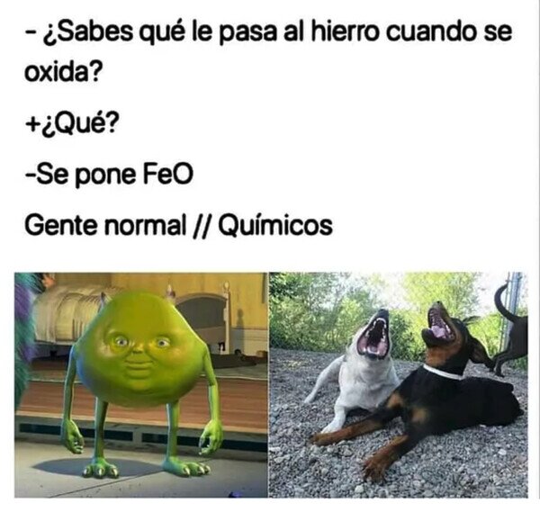 Otros - Chiste químico