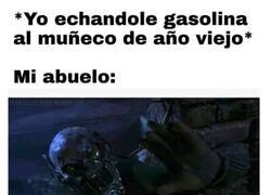 Enlace a Uff... Por poco, abuelo