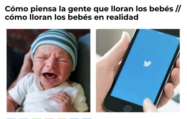 Otros - Los niños lloran en Twitter