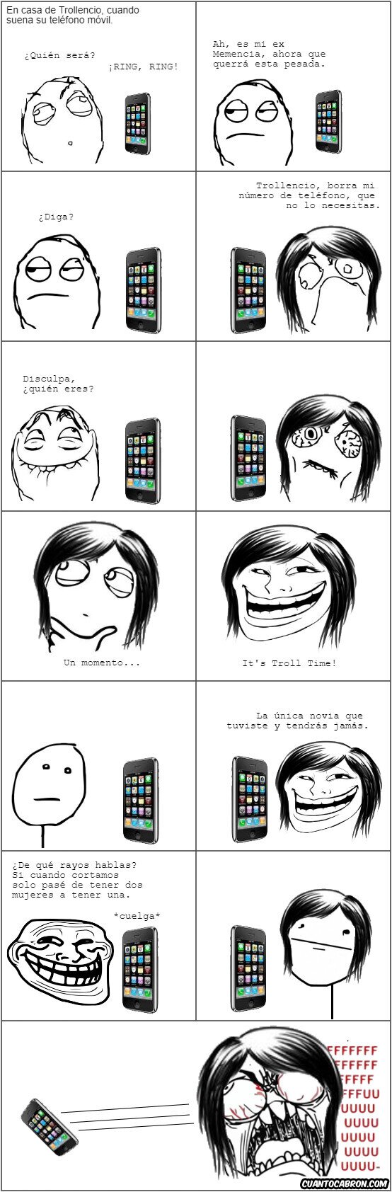 Trollface - A un Troll no se le trollea tan fácil