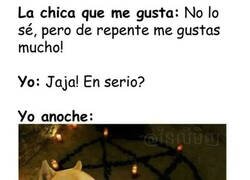 Enlace a El hechizo embrujado de anoche me ayudó