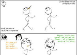 Enlace a Nadie dijo que sería fácil dejar el cigarro