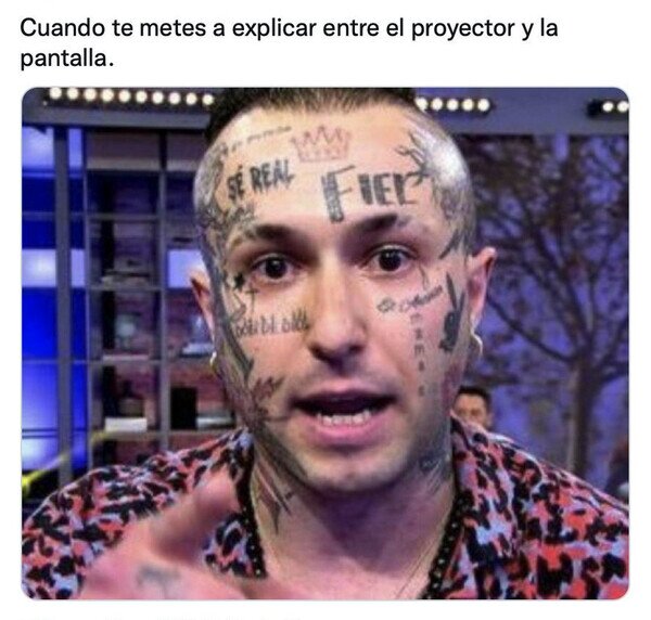 Otros - Se me proyectan cosas en la cara