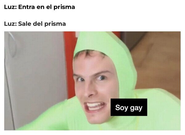 Otros - La imagen de la luz entrando en el prisma