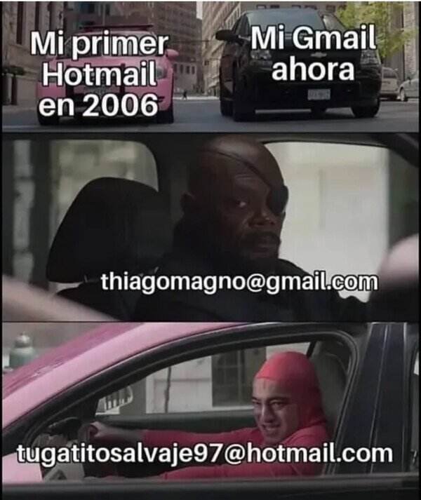 Meme_otros - Todos tenemos un antiguo correo avergonzante