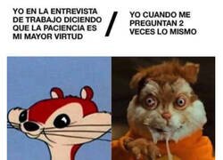 Enlace a Es una virtud, pero no mía