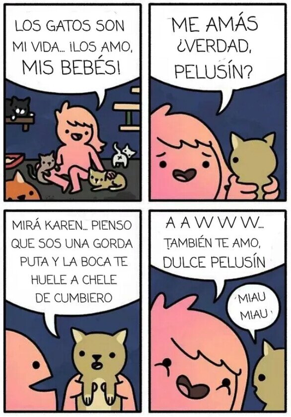 Meme_otros - Si entendiera el gatuno...