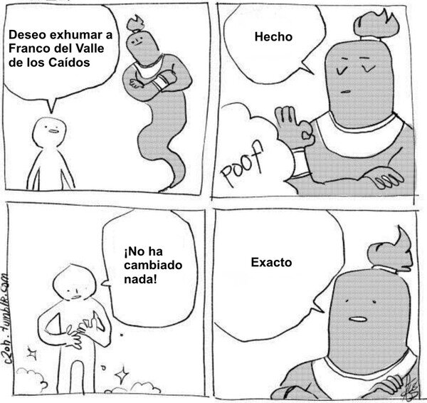 Meme_otros - Cuando el Gobierno exhumó a Franco del Valle de los Caídos