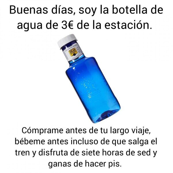 Otros - Soy tu botella de agua