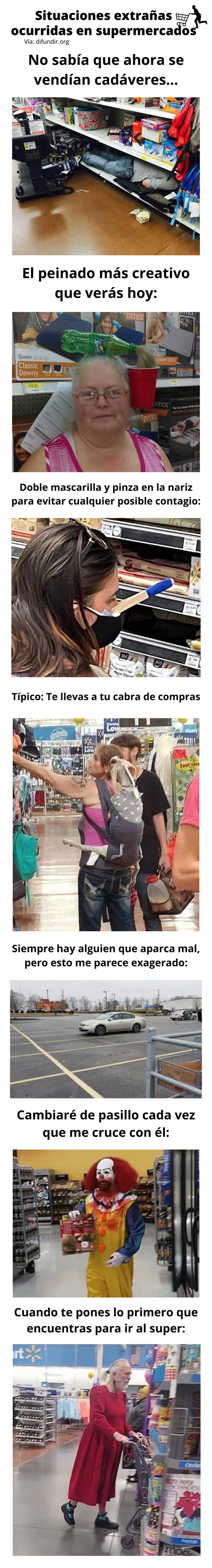 Meme_otros - Situaciones extrañas ocurridas en supermercados