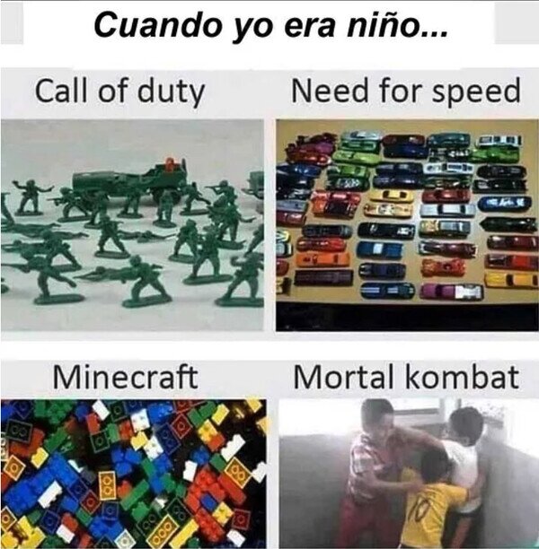 Meme_otros - Esos eran mis videojuegos