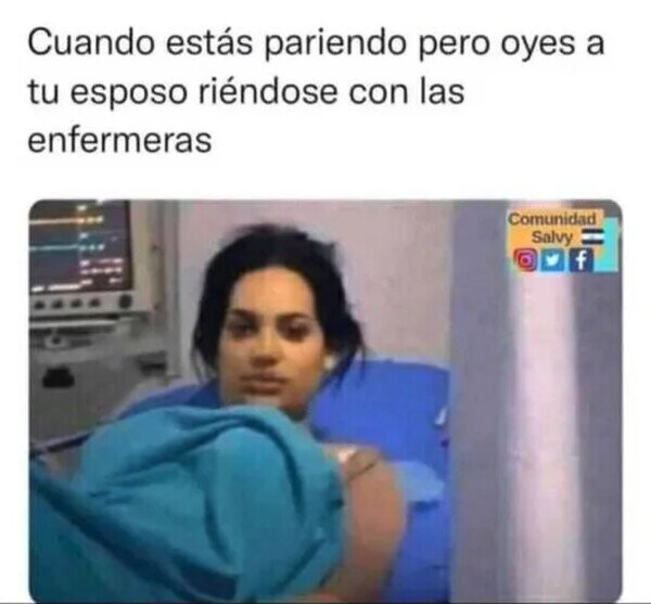 Otros - La celosa dando a luz