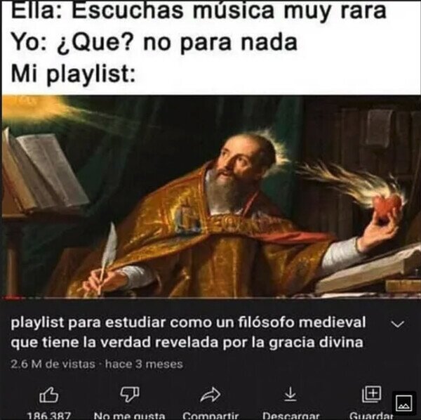 Meme_otros - ¿Escucho música rara?