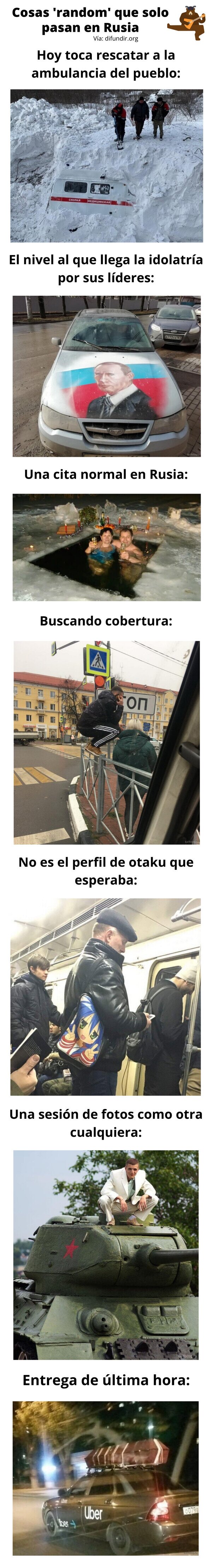 Meme_otros - Cosas 'random' que solo pasan en Rusia