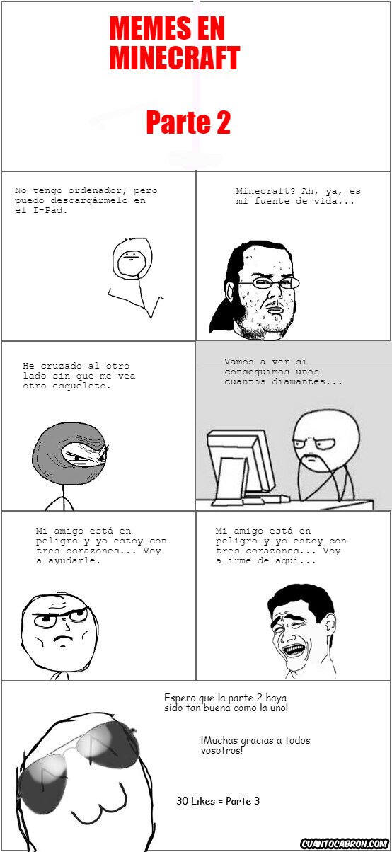 Mix - Memes en el Minecraft (Parte 2)