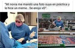 Enlace a Le hice un meme a mi novia