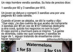 Enlace a La historia del viejo vende sandías