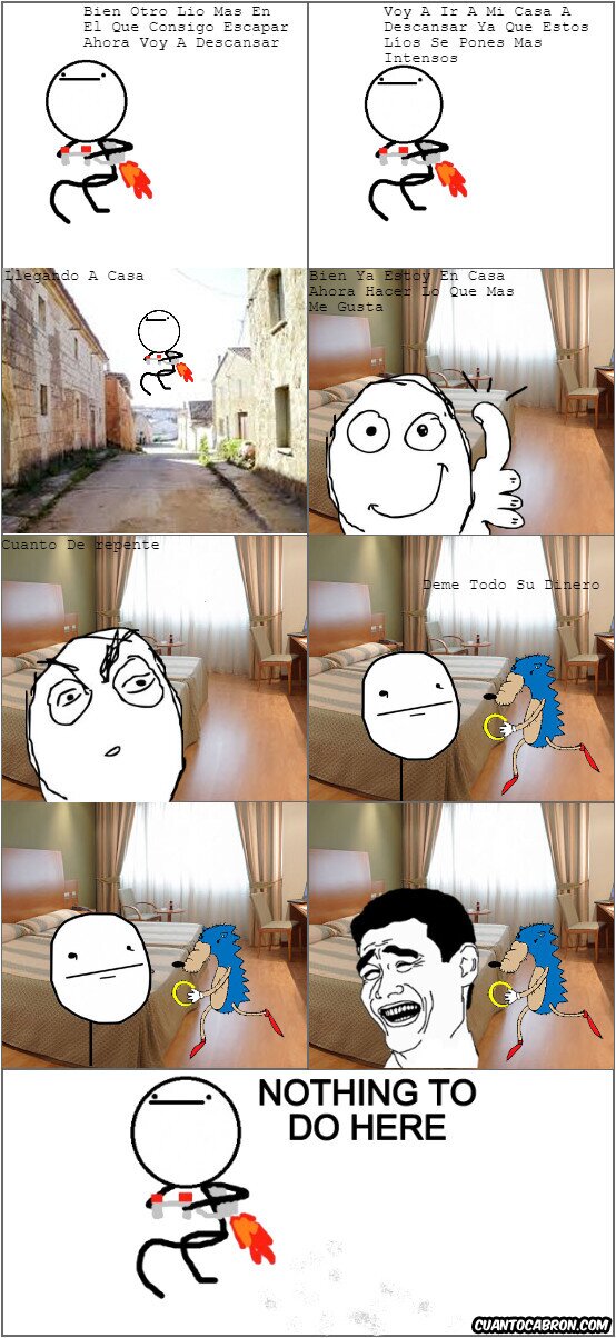Sonic - Cuando hay un ladrón en casa de Nothing To Do Here